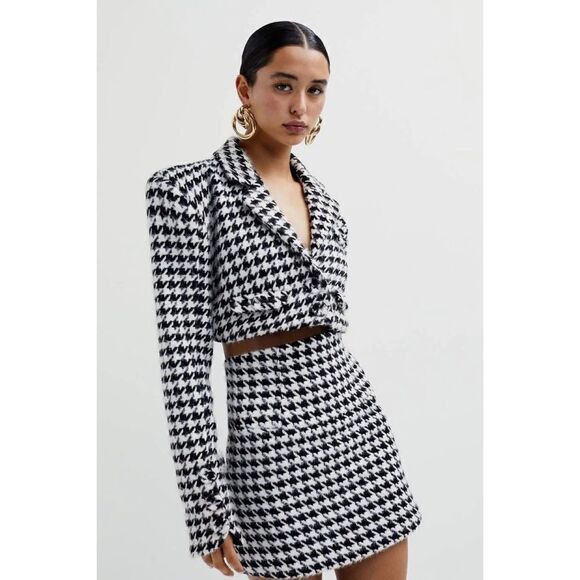 For Love & Lemons Bonnie Crop Blazer - Picture 4 of 13